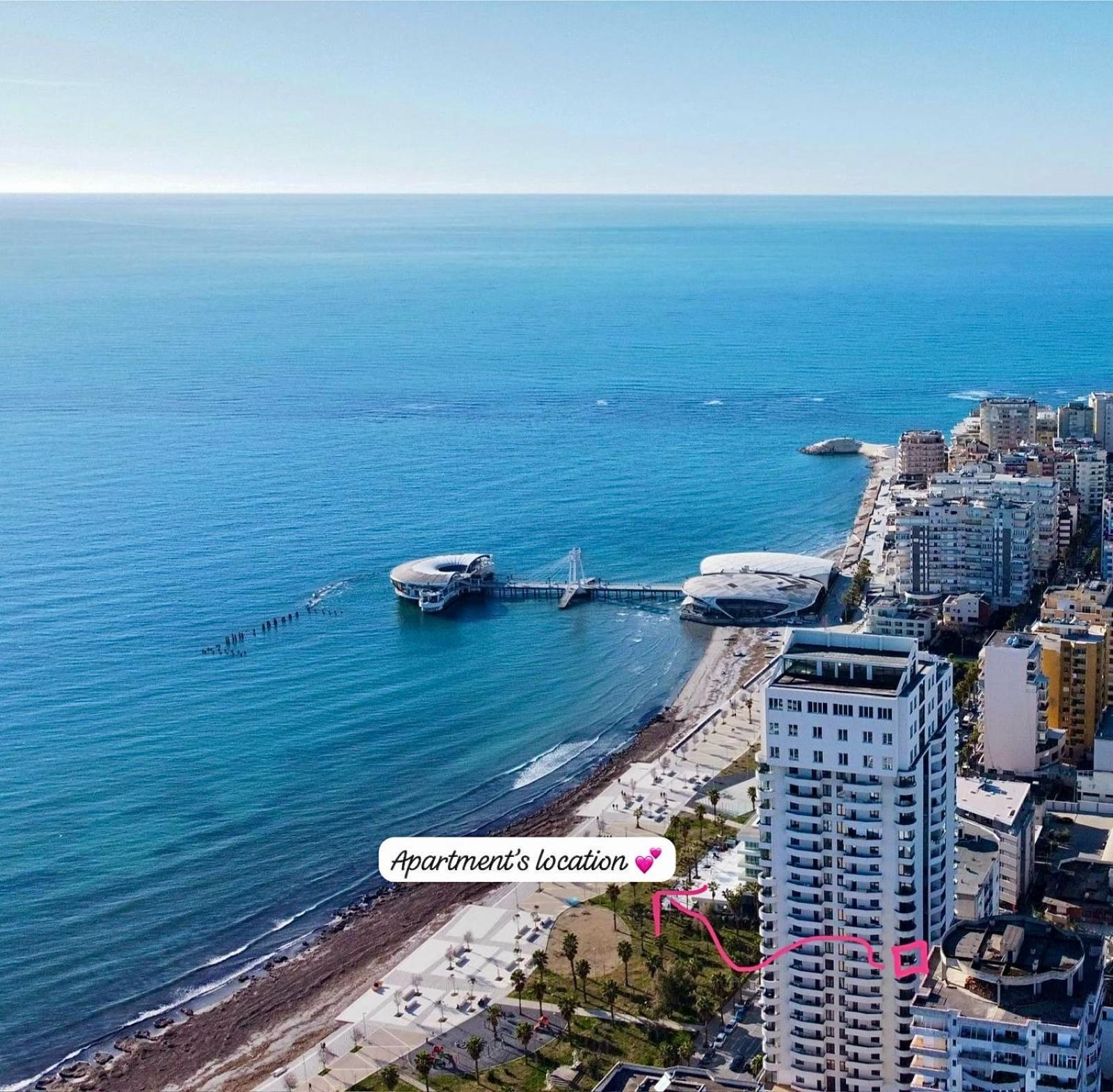 Apartament Lift @Vollga With Bbq And Patio Durrës Zewnętrze zdjęcie